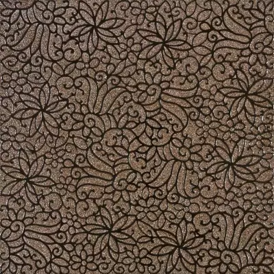 La Fabbrica Ceramiche Pietra lavica L650 Diamond Decoro Glittery 49x49