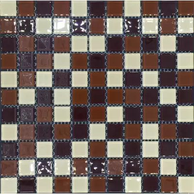 Pixel mosaic Crystal Glass PIX008 30x30