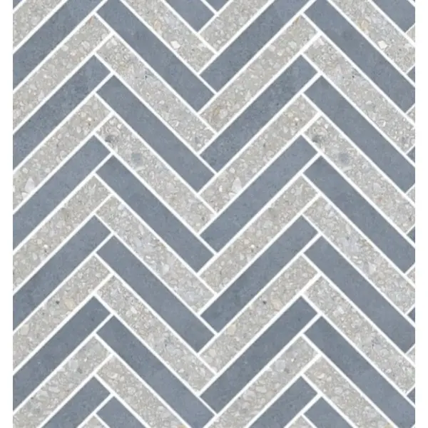 Cerim Ceramiche Match Up 774074 Zig Zag Mix Comfort On Demand 24,4x48,1