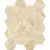 Grupa Paradyz Sunlight Stone Beige Hexagon 22x25.5