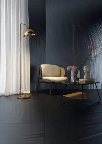 Ariostea Luce IG6P100536 Blu Metal 6mm 100x100
