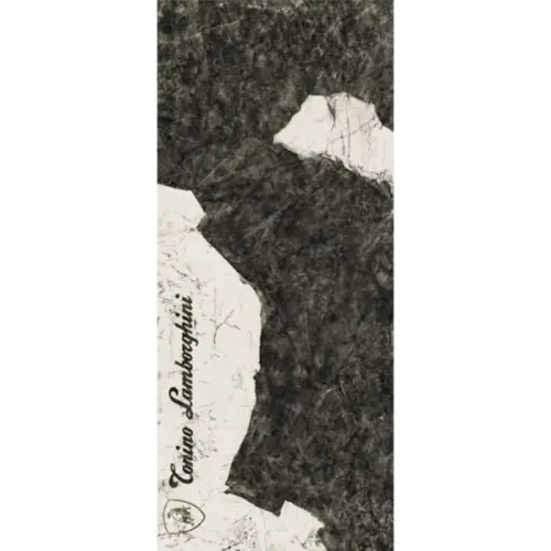 Tonino Lamborghini Magma 189118 F Logo B Black & White Lap Ret 120x280 - керамическая плитка и керамогранит
