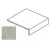 Impronta italgraniti Dorset DR07L682B Cenere Cross Cut Elemento a L 20mm 60x60x14