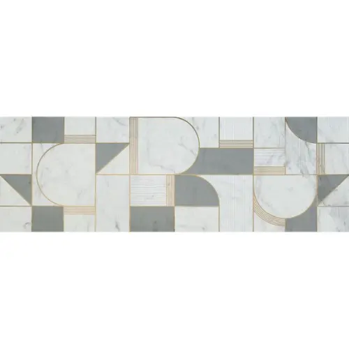 Marazzi Allmarble Wall M8T4 Altissimo Satin Decoro Club 40x120
