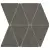 Atlas Concorde Boost Natural A7CR Coal Mosaico Rhombus 33,8x36,7