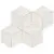 Atlas Concorde Marvel Stone AS2G Bianco Dolomite Mosaico Esag. Lapp. 30x35