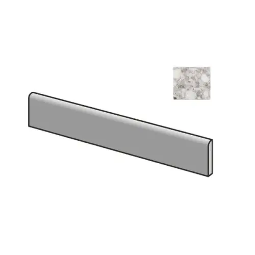 Sant Agostino Venistone CSABVEGY90 Battiscopa 90 Grey 7,3x90