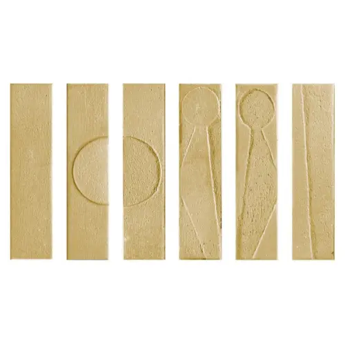 Settecento Koine 118622 Alphabet Ocra 4,5x18,6 - керамическая плитка и керамогранит