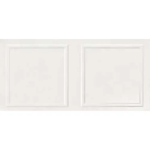 ABK Boiserie 0017927 Square White Natural Ret 60x120 - керамическая плитка и керамогранит