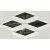 Apavisa Nanoessence 8431940285073 Black Lappato Mosaic Brick 18.44x58