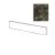 Rex Ceramiche Les Bijoux de Rex 767583 Marron Imperial Glossy 9mm Battiscopa 4,6x60