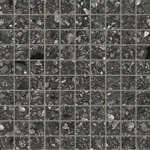 Cerim Ceramiche Match Up 772275 Liquorice Mix Comfort Mos 30x30