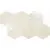 DNA Tiles Spark 130059 Ivory Glossy Hex 15x17,3 - керамическая плитка и керамогранит