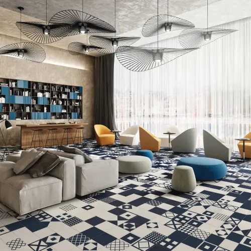 Edimax Ceramiche Twenty Blue Rett 20x20