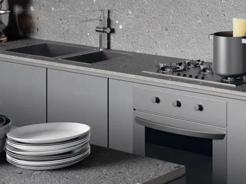 Level by Emil Group Stone EMXU Stuoiato Book Match A Pietra di Vals Naturale 162x324
