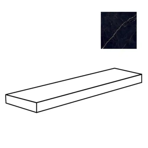 Flaviker PI.SA Supreme Evo 0012611 Angolare Top Sx Noir Laurent Ant 3D Ret 32x120
