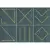 Vives Hanami Nagano Turquesa 23x33,5