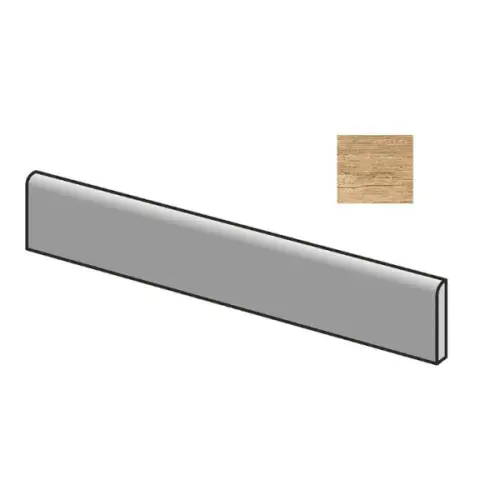 Sant Agostino Yorkwood CSABYONA60 Battiscopa Natural 7,3x60