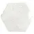 Ribesalbes Hope Hex White Glossy 15x17.3