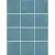 Kerama Marazzi Бахия KM1010G0060N Бирюзовый Глянцевый из 12 частей 9,8x9,8 29,8x39,8