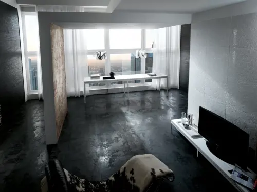 La Fabbrica Ceramiche Pietra lavica Centauro Gryphea 49x49