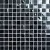 Settecento The Wall 100951 Highlights Nero Pece 2.2x2.2 28,6x28,6