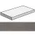 Casalgrande Padana Tavolato Angolare Antracite 120x33