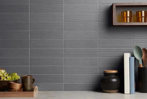 Amadis Fine Tiles Rugose 8436552229149 Jolly Anthracite Matt 1,5x26,1