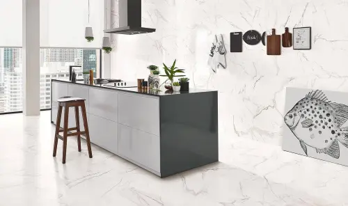 Love ceramica (Love Tiles) Precious Gorgeous Сalacatta Rett 35x100