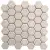 Bars Crystal Керамическая мозаика Beige Hexagon 30.15x30.15