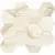 Caesar Anima Futura AGFC Golden White Composizone Esagono Luc 28,5x33