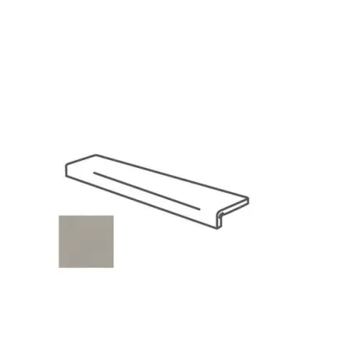 Impronta italgraniti Nuances NU0695I Elemento L Incollato Tortora 16,5x60