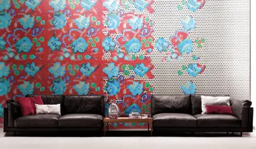 Bisazza Decori 20 06004245VL Vibration Grise 64.7x64.7
