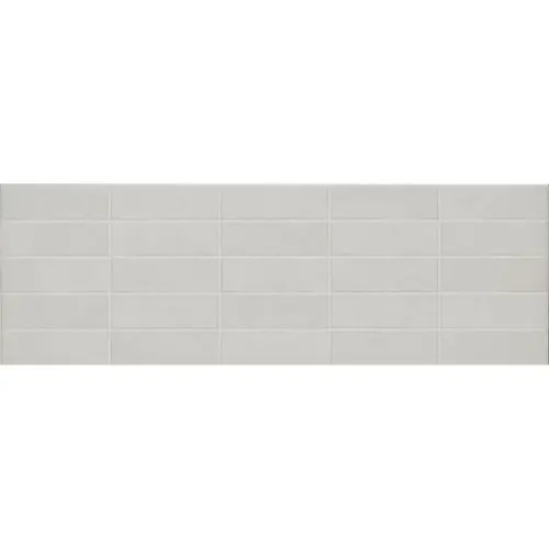 Marazzi Chalk M02L Grey Struttura Brick 3D 25x76