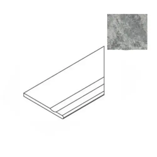 Atlas Concorde Russia Forte Dei Marmi Quark 620090001087 Persian Grey Bordo Pisc Dx 20x60