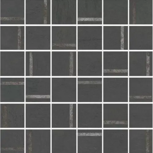 Kerama Marazzi Гварди SG640520\MM 2 Мозаичный Антрацит Матовый Обрезной 30x30