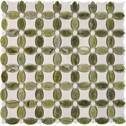 Pixel mosaic Каменная PIX 338 Ice Grey Полированная 6mm 30,5x30,5