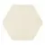 Ornamenta Basic BA40W White D 40 Hexagon 40x40
