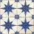 Peronda FS Star LT 38187 Blue LT 9,5mm 45x45 - керамическая плитка и керамогранит