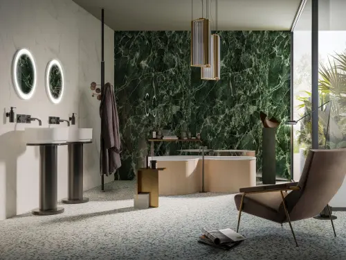 Marazzi Allmarble Wall M8H0 Altissimo Sat Tria 40x43