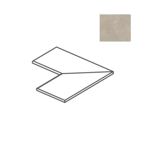 Impronta italgraniti Calcis CL04AE8A Angolare Esterno Assemblato 45° Corda 40x80 - керамическая плитка и керамогранит