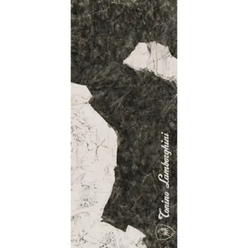 Tonino Lamborghini Magma 189120 F Logo D Black & White Lap Ret 120x280 - керамическая плитка и керамогранит