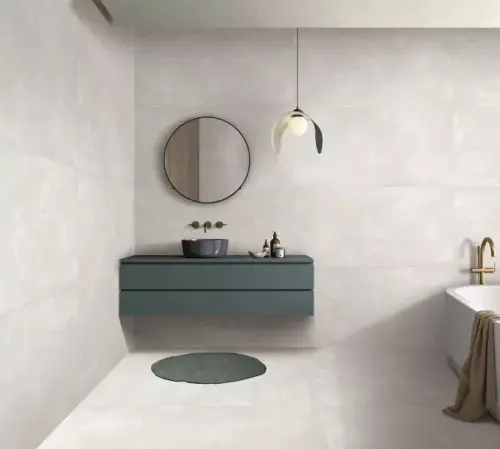 Arcadia Ceramica Cementum RT6001-A Bianco Matt Rustic 60x60 - керамическая плитка и керамогранит