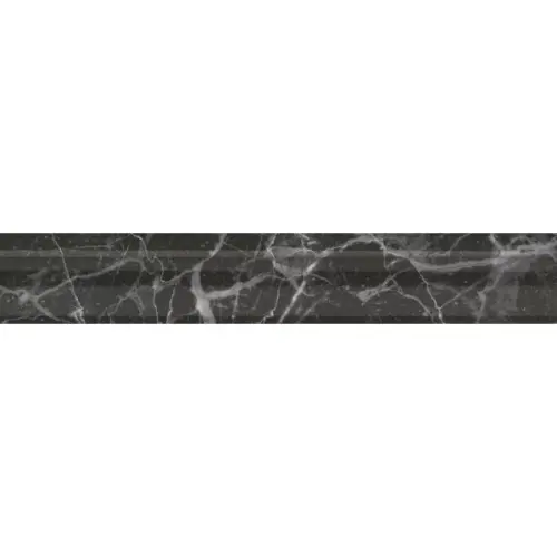 Kerama Marazzi Коррер BLC039R Чёрный Глянцевый Обрезной 5x30
