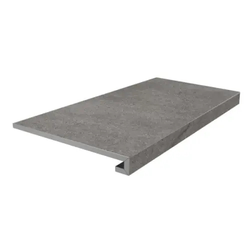 Kerama Marazzi Портленд KM8080G0051RGCF Фронтальная Клееная Серый Тёмный Матовый Обрезной 33x80