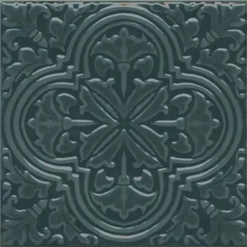 Kerama Marazzi Фес KMD3STA003BN Зелёный Тёмный Глянцевый 15x15