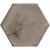 Ribesalbes Hope Hex Espresso Matt 15x17.3 Ribesalbes Hope Hex Espresso Matt 15x17.3
