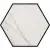 Fap Ceramiche Roma fLVB Deco Esagono Statuario Grafite 25x21.6 Fap Ceramiche Roma fLVB Deco Esagono Statuario Grafite 25x21.6