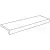 Gardenia Orchidea Mood Elemento L Clay 55183 80x32x4