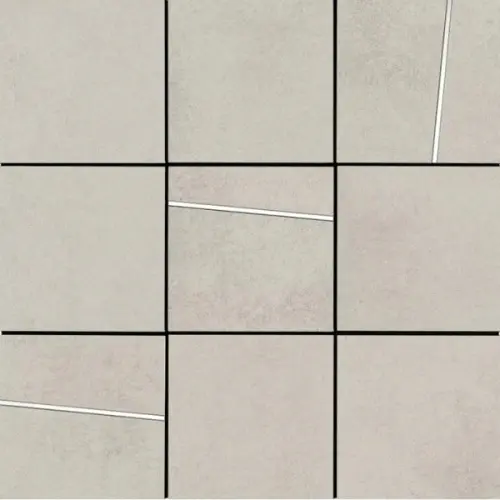 La Fabbrica Ceramiche Hurban 177321 Quadrotto Intarsio White Nat Ret 30x30